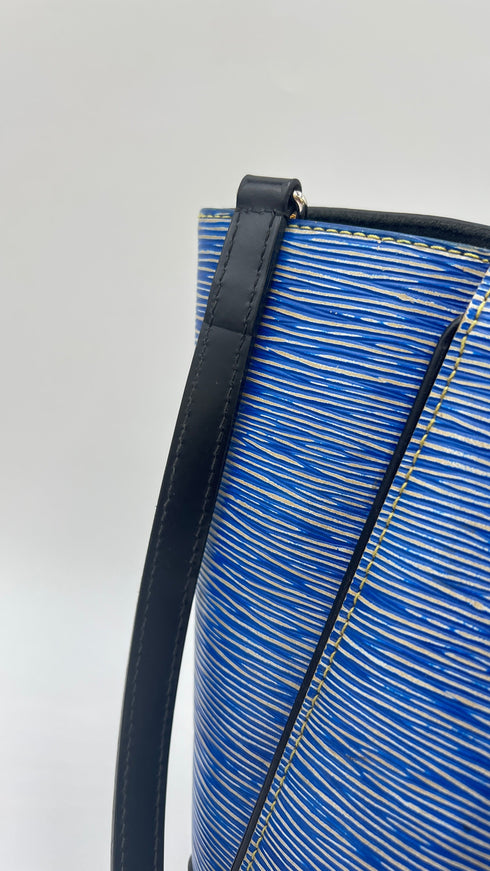 Borsa pelle striata