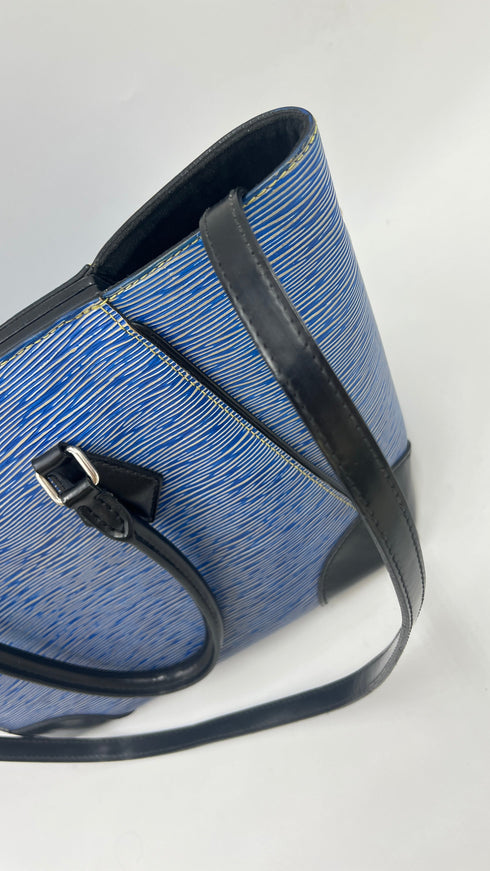 Borsa pelle striata
