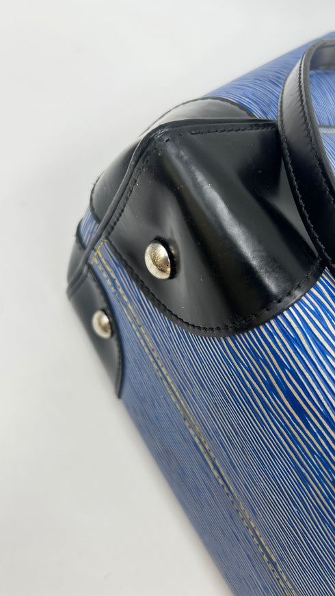 Borsa pelle striata