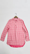 Maxi camicia in lino JW Anderson