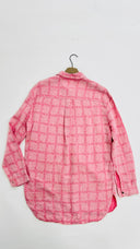 Maxi camicia in lino JW Anderson