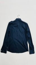 Camicia regular blu GUCCI