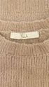 Maglione fondo forato