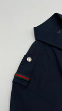 Camicia regular blu GUCCI