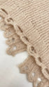 Maglione fondo forato