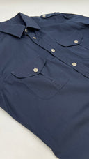 Camicia regular blu GUCCI