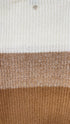 Dolcevita righe oversized