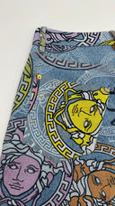 Jeans stampa medusa Versace