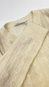 Maglione trecce cashmere-seta