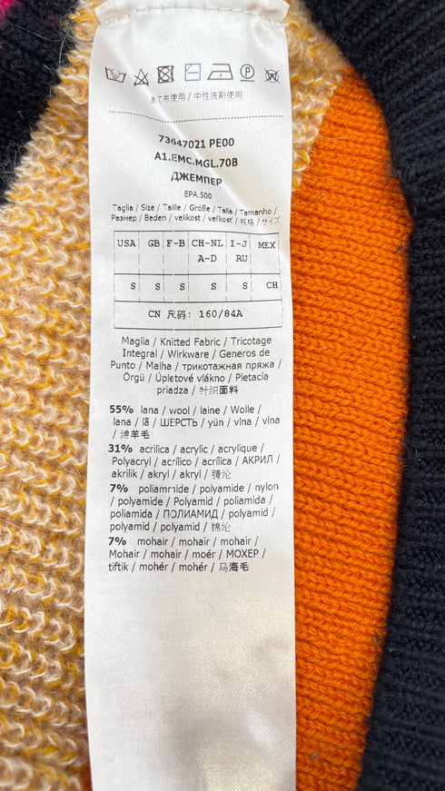 Maglione a righe