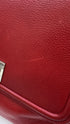 Borsa in pelle rossa