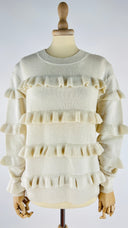 Maglia in lana con balze EAch x other