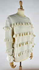 Maglia in lana con balze EAch x other