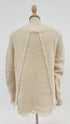 Maglione fondo forato