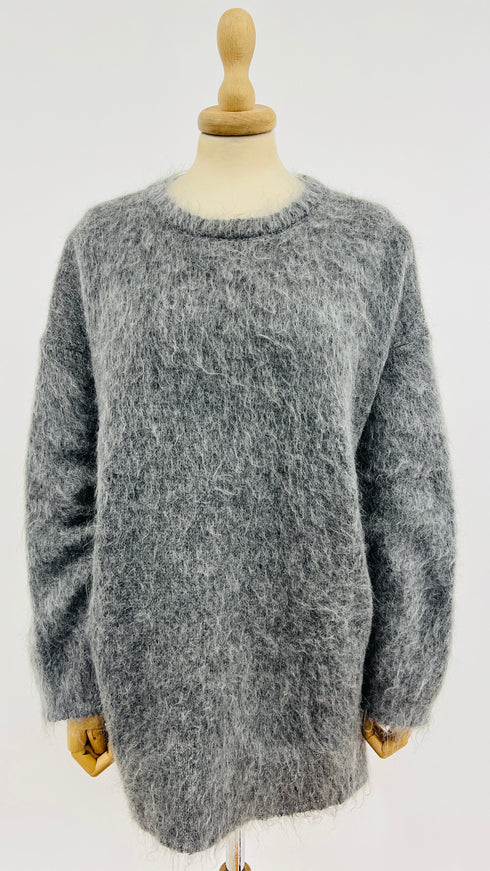 Maglione girocollo oversized