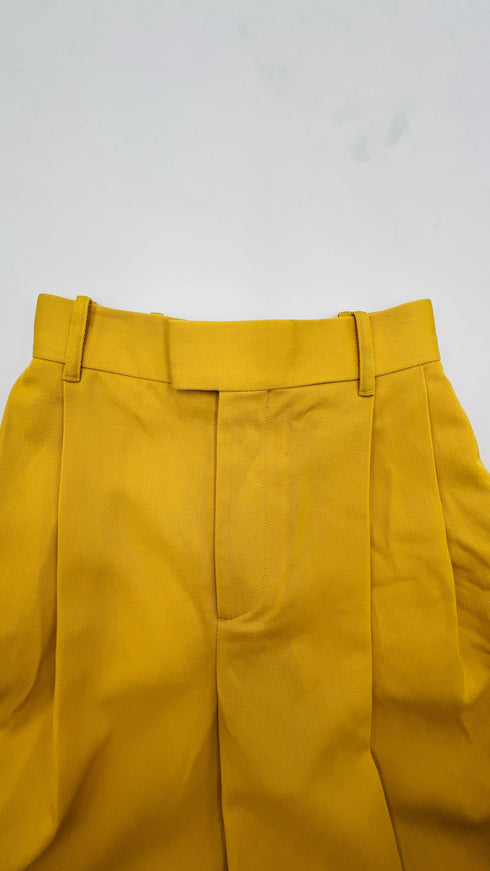 Pantaloni a palazzo gialli