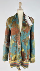Cardigan fiori lurex con cartellino ANTONIO MARRAS