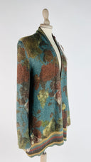 Cardigan fiori lurex con cartellino ANTONIO MARRAS