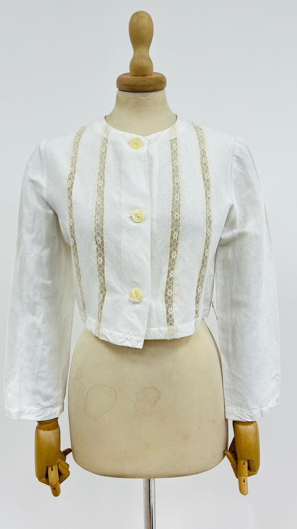 Blusa inserti pizzo