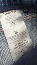Shorts in jeans con cartellino Tom Ford