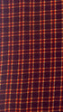 Abito midi motivo tartan