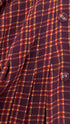 Abito midi motivo tartan