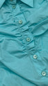 Camicia smanicata arricciata