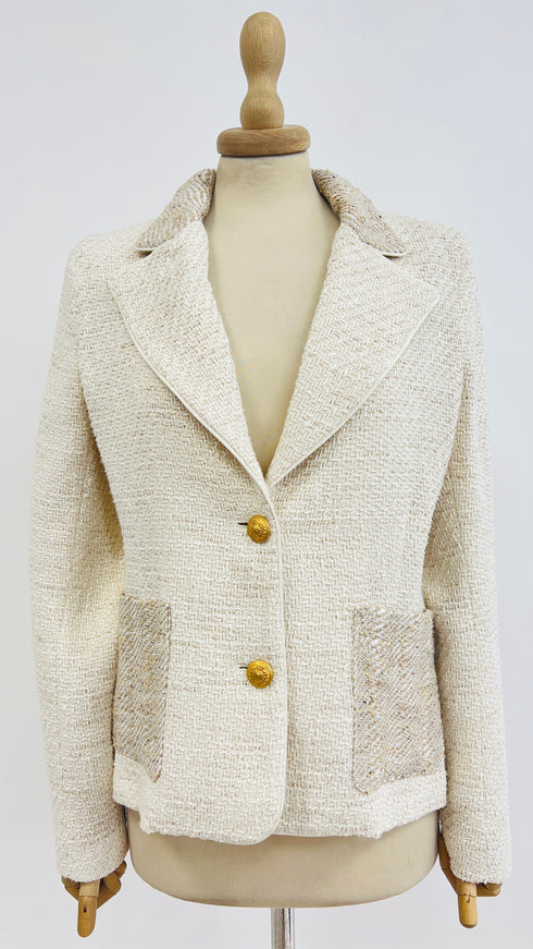 Blazer in tweed