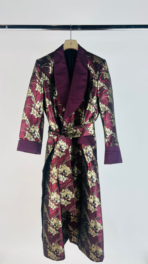 Cappotto lungo lurex