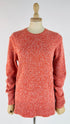 Maglione rosa melange cashmere