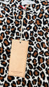 Pantaloncini animalier con cartellino