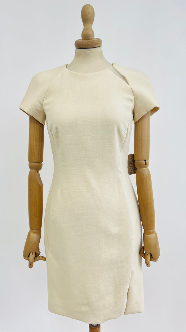 Abito corto inserto in tulle