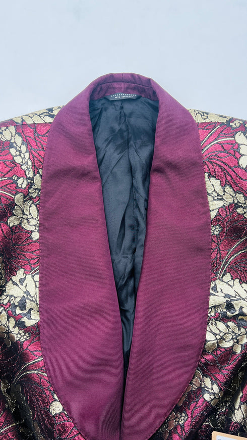 Cappotto lungo lurex