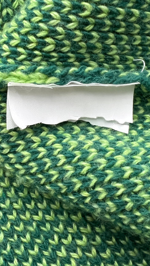 Gilet boxy zig-zag