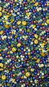 Blazer in velluto a fiori