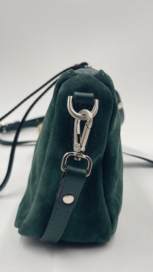 Tracolla suede cartellino
