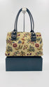 Borsa tessuto fiori