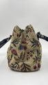 Borsa tessuto fiori