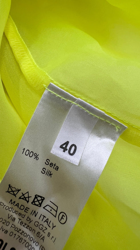 Gilet seta fluo