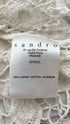 Top in pizzo bianco