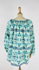 Blusa in cotone stampato Ambre Babzoe
