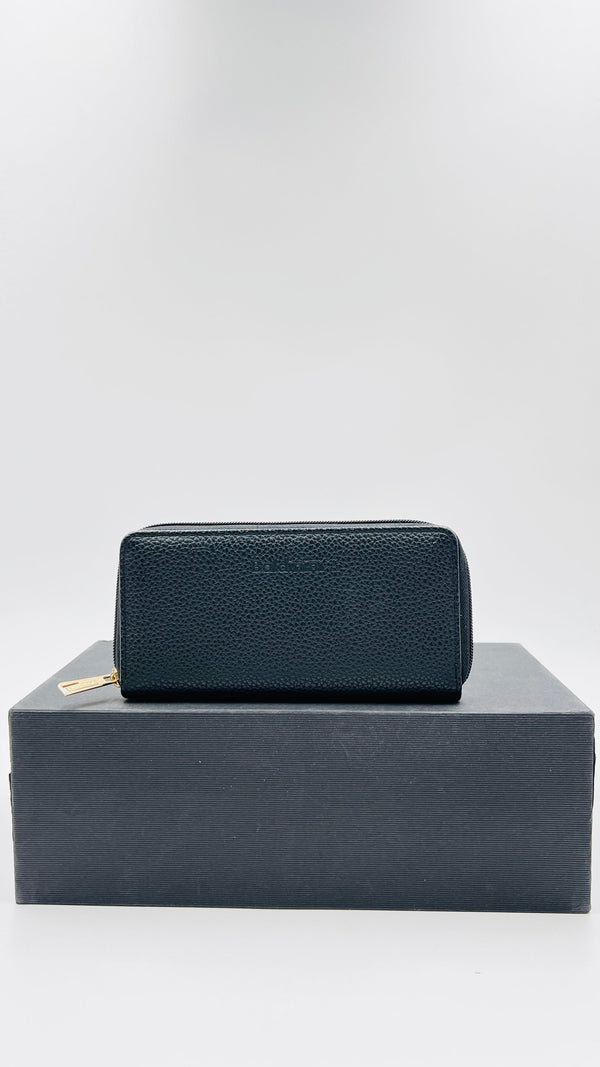 Portafoglio in pelle lavorata