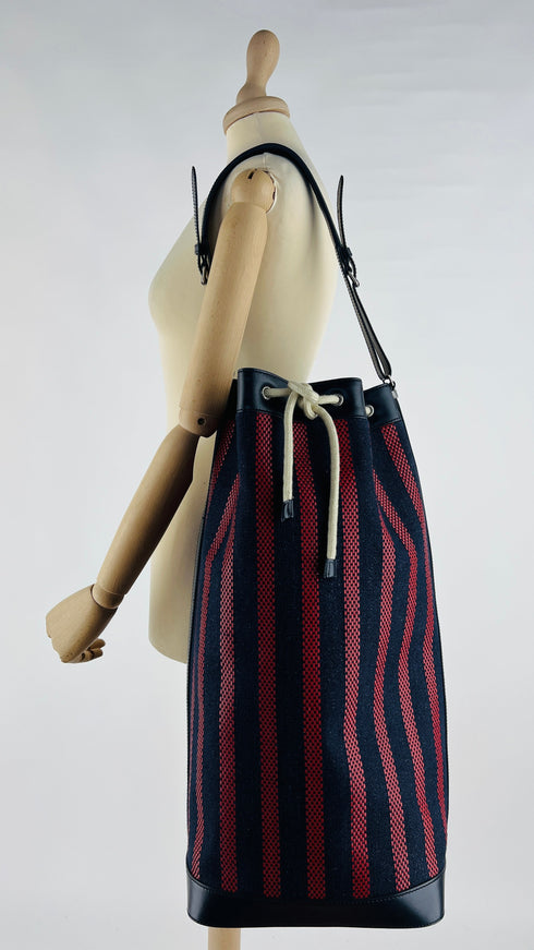 Borsa mare a righe