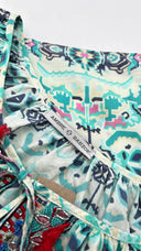 Blusa in cotone stampato Ambre Babzoe
