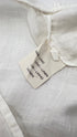 Blusa in lino bianco