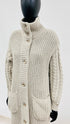 Cappotto oversized maglia