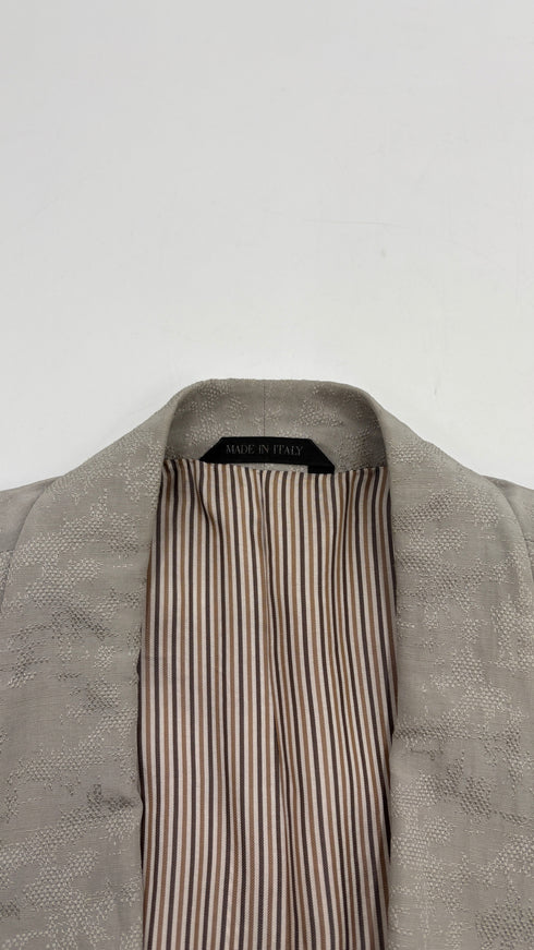 Giacca doppio petto jacquard