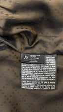Giacca in pelle marrone GUCCI