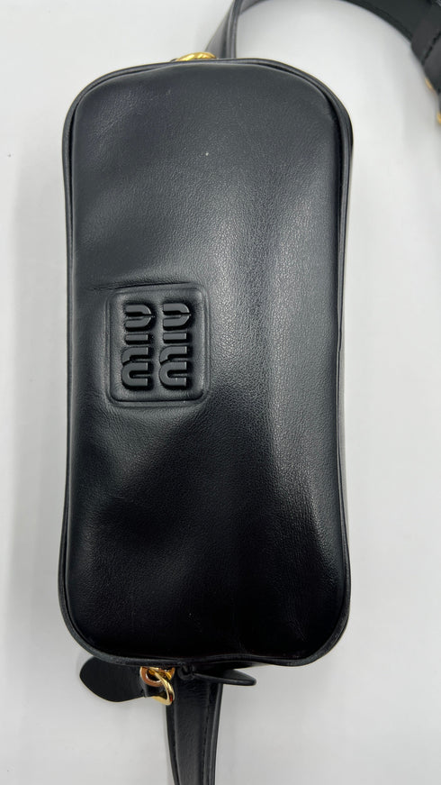 Mini clutch in pelle