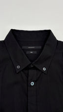 Camicia nera placca GG GUCCI
